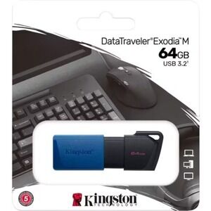 Kingston Exodia M USB 3.2 Flash‎ Drive 64G (Authentic)